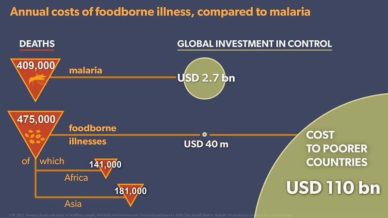 Cost of unsafe food