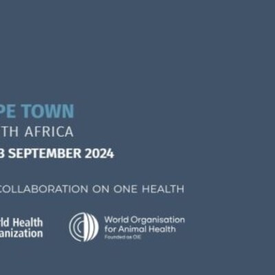 8th World One Health Congress, 20 to 23 September 2024, Cape Town, South Africa. 8th World One Health Congress, 20 to 23 September 2024, Cape Town, South Africa.