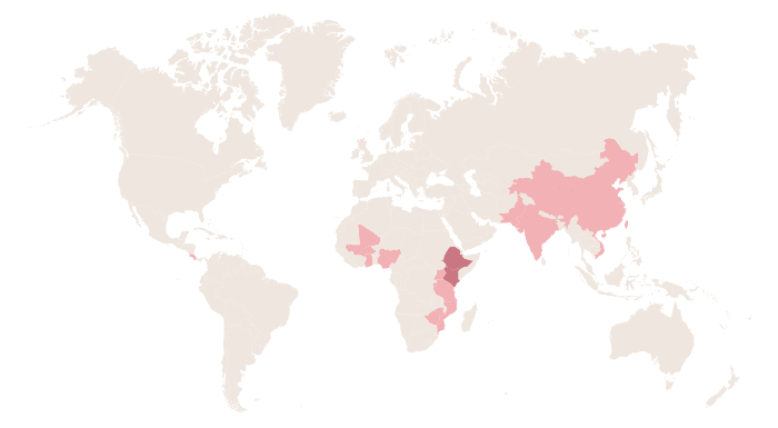 ILRI offices and staff worldwide
