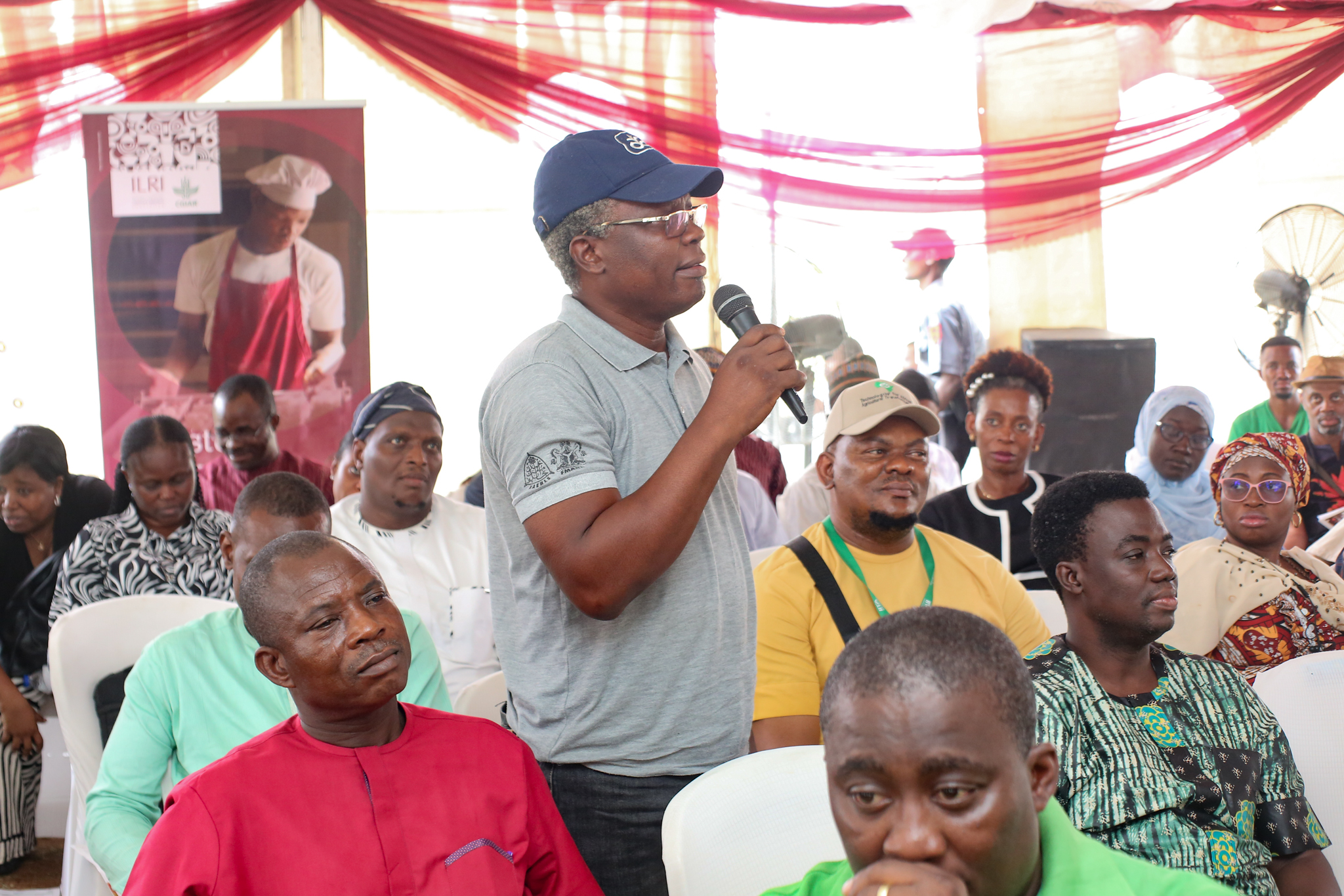 • Participants during the open discussion
