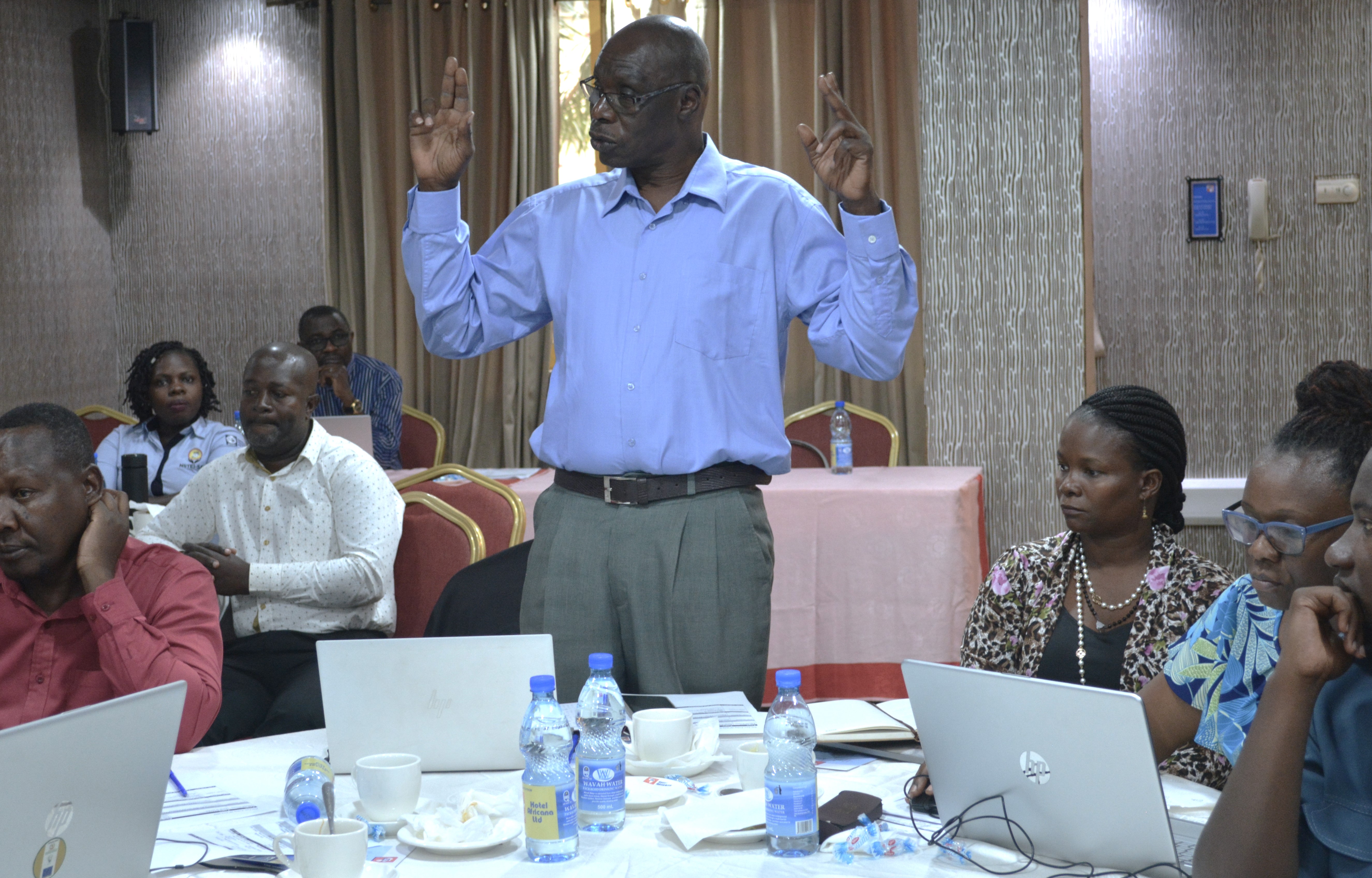 Participants during the Uganda Reseach Regulators' meeting in Kampala