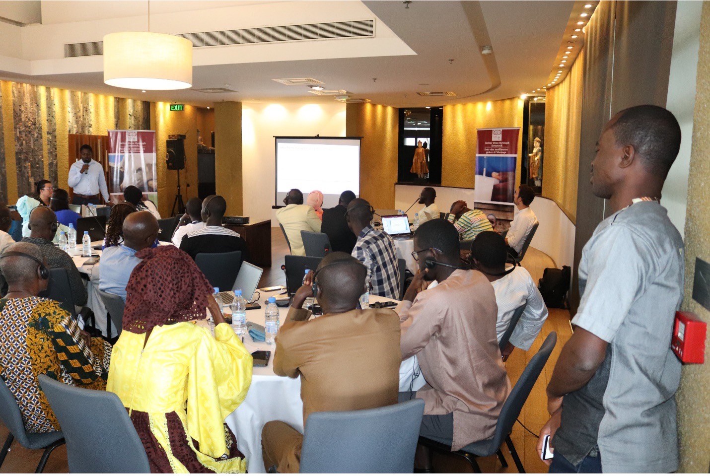 Stakeholders participating in the workshop on prioritization of adaptation planning tools and frameworks in Dakar, Senegal (Photo credit: Lamine Diedhiou/ILRI)