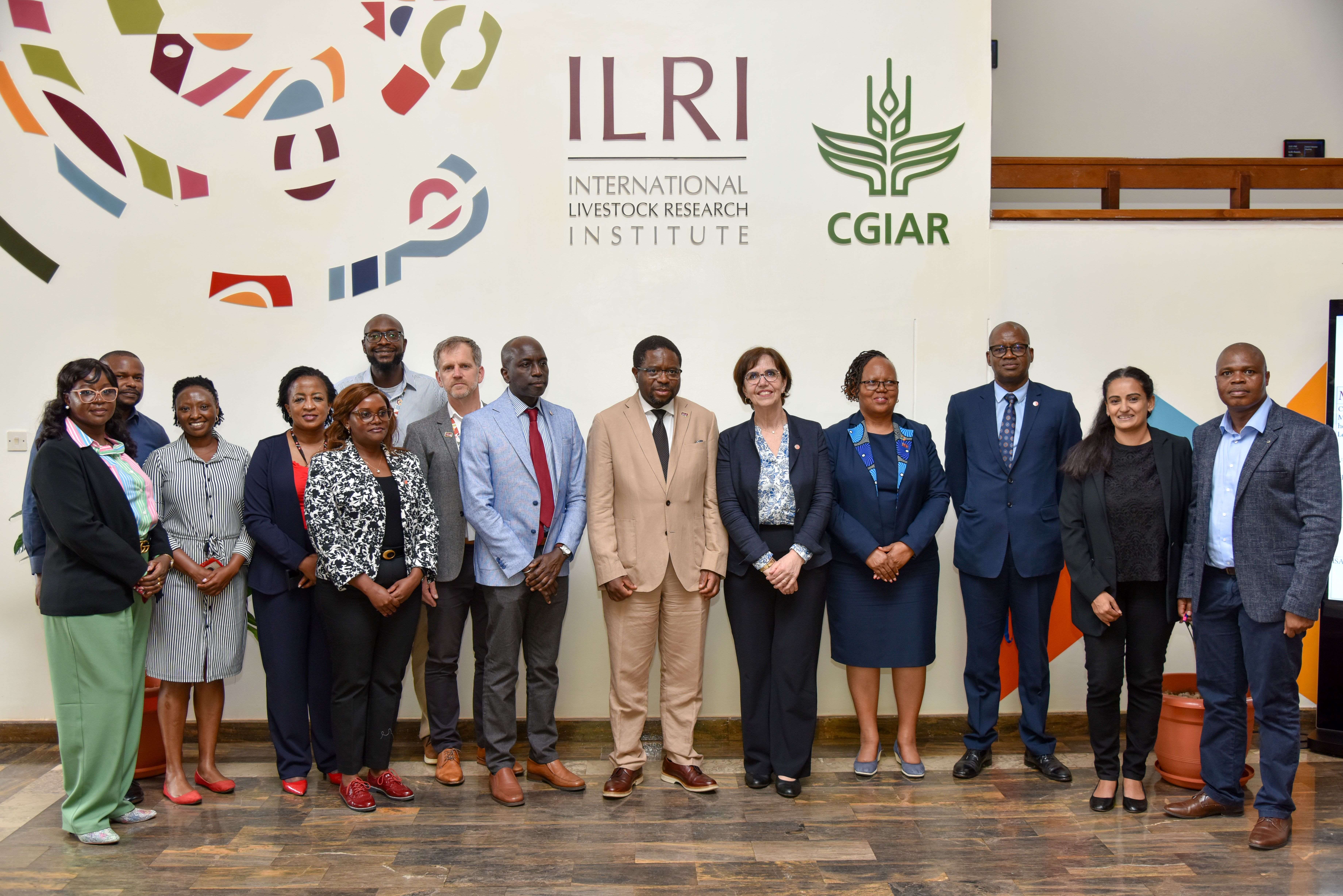 Group photo of the team (photo credit: ILRI/Saleef Nyambok).