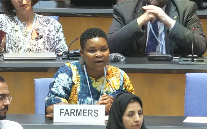 Elizabeth Nsimadala in Bonn