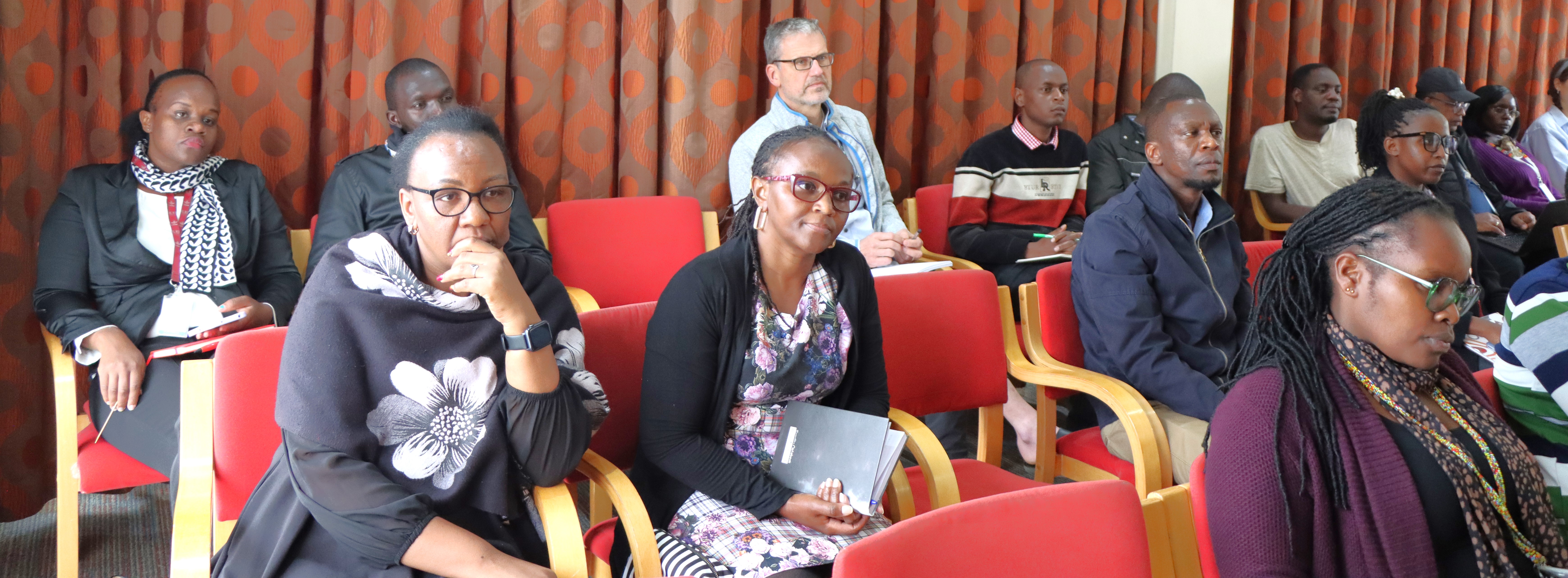 Part of the ILRI staff who turned up for the seminar (photo credit: Judy Kimani, ILRI)