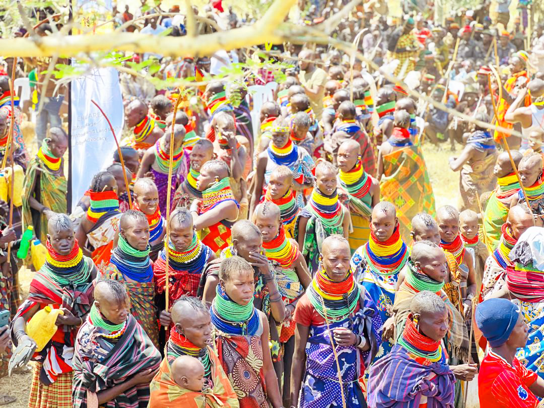 Cultural dance at the Kobebe Dam youth gathering (photo credit: African Youth Pastoralist Initiative/Jacob Lekaitogo).