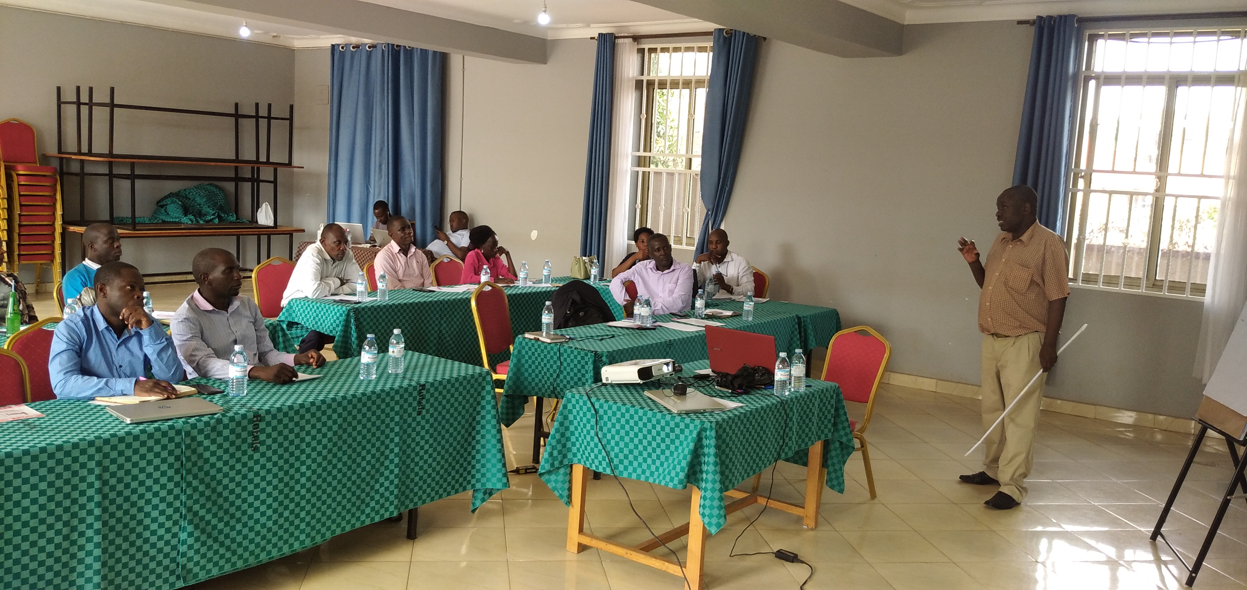 Wakiso District herd health champions in training (photo credit: ILRI /Ronnie Ahumuza).