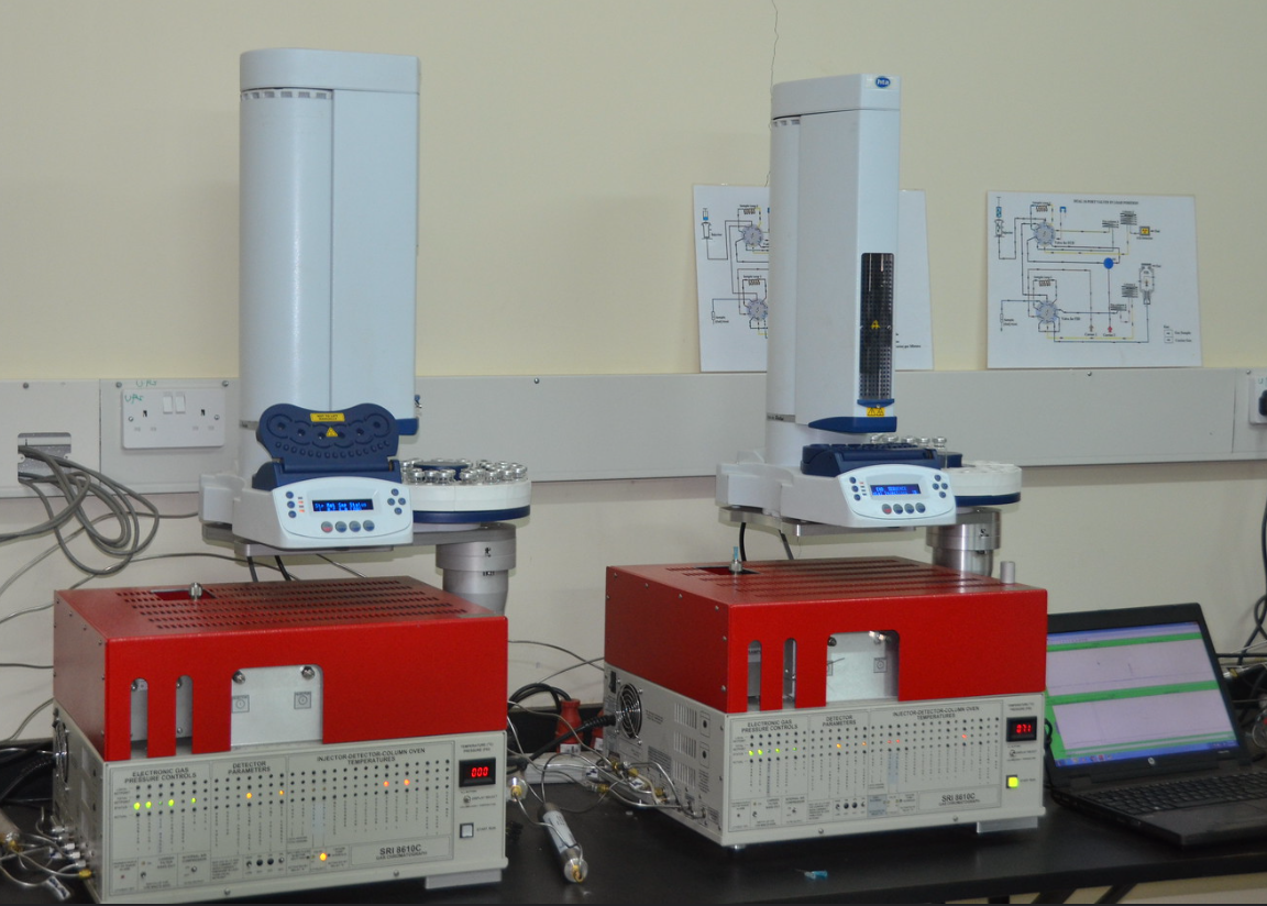 Gas chromatographs for GHG measurements