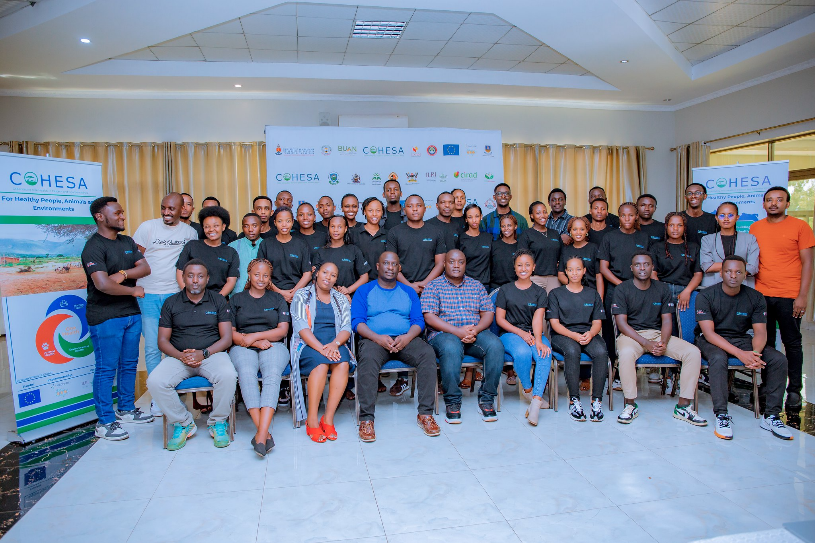 Participants and trainers at the infectious disease management course conducted in Kigali, Rwanda (photo credit: COHESA/ Jean de Dieu Mana)