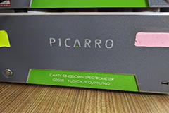 Picarro laser for CO2, CH4, N2O, NH3, and H2O