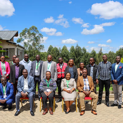 Group photo of the One Health workshop in Narok