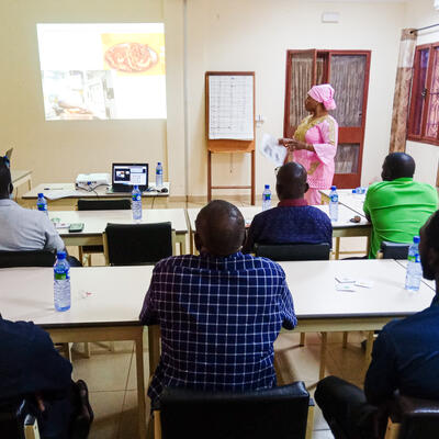 Training session in Ouagadougou