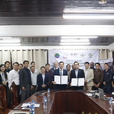 NAFRI and ILRI signed a Memorandum of Understanding (MOU)