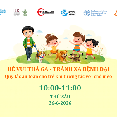 Webinar 1: “Enjoy Summer Safely, Stay Away from Rabies – Safe Interaction Rules for Children Around Dogs and Cats”. 