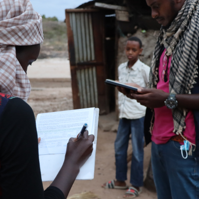 recording data in the field