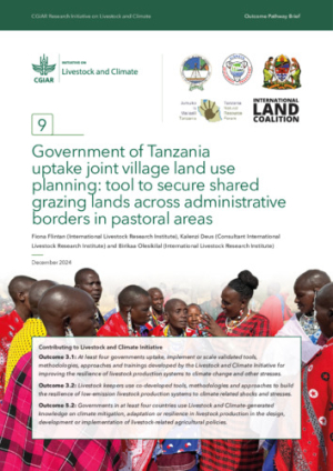2025 03 brief livestock and climate impact pathway 9 government of tanzania uptake.pdf.jpg
