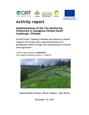 Activity Report_ Implementation of CSA Monitoring Doyogena Ethiopia _Dec 2019.pdf.jpg