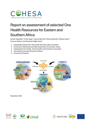 Assessment of One health resources for use by COHESA.pdf.jpg