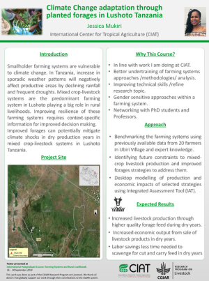 Climate change adaptation through planted forages in Lushoto Tanzania - 20180911_MukiriJ_Poster_FST_JLU.pdf.jpg