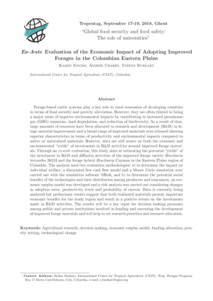 Ex-Ante evaluation of the economic impact of adopting improved forages in the Colombian eastern plains.pdf.jpg