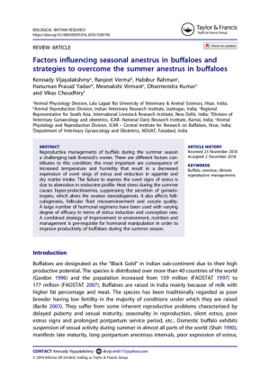 Factors influencing seasonal anestrus in buffaloes and strategies to overcome the summer anestrus in buffaloes.pdf.jpg