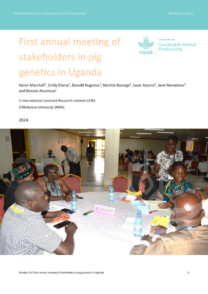 First annual meeting of stakeholders in pig genetics in Uganda.pdf.jpg