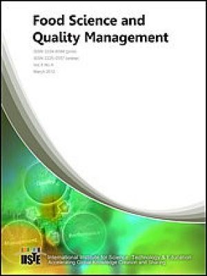 Food Science and Quality Management v67.jpg