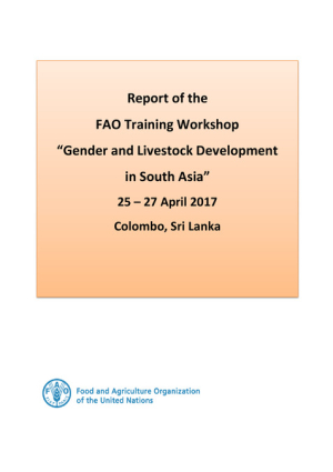 Gender and livestock development in South Asia - Sri Lanka April 2017 - Final training report_.pdf.jpg