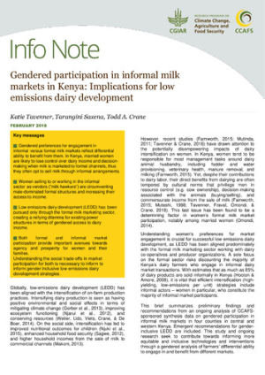 Gendered participation in informal milk markets in Kenya_Implications for low emissions dairy development_updated.pdf.jpg