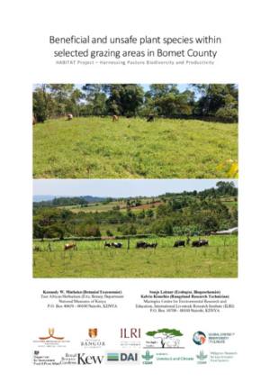 HABITAT Biodiversity Flyer - Beneficial and unsafe plant species within selected grazing areas in Bomet County.pdf.jpg