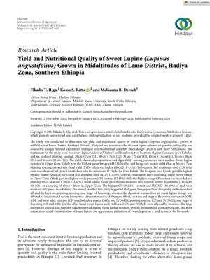 International Journal of Agronomy - 2021 - Riga - Yield and Nutritional Quality of Sweet Lupine Lupinus angustifolius .pdf.jpg