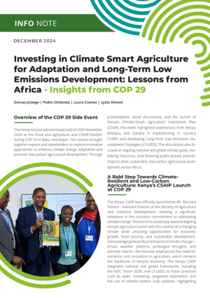 Investing in CSA for adaptation and low carbon investments - COP Event_V2 1.pdf.jpg