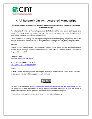 Manuscript - Household-oriented benefits largely outweigh commercial benefits derived from cattle in Mabalane District, Mozambique.pdf.jpg