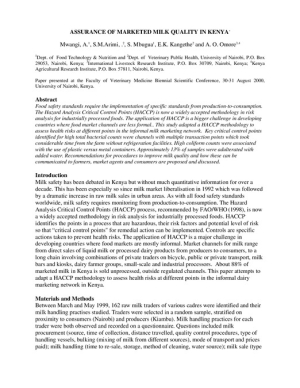 Mwangi et al-2000-Quality assurance of raw milk-UON.pdf.jpg