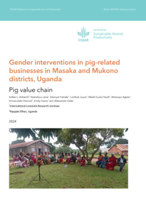 SAPLING Outcome brief for the implemenation of gender interventions- Final.pdf.jpg
