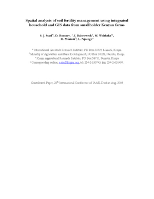 Staal et al-2003-Spatial analysis of soil fertility-IAAE.pdf.jpg