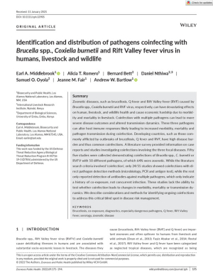 Zoonoses and Public Health - 2022 - Middlebrook - Identification and distribution of pathogens coinfecting with Brucella.pdf.jpg
