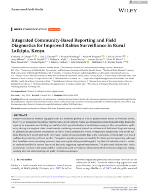Zoonoses and Public Health - 2024 - Odinga - Integrated Community‐Based Reporting and Field Diagnostics for Improved Rabies.pdf.jpg Zoonoses and Public Health - 2024 - Odinga - Integrated Community‐Based Reporting and Field Diagnostics for Improved Rabies.pdf.jpg
