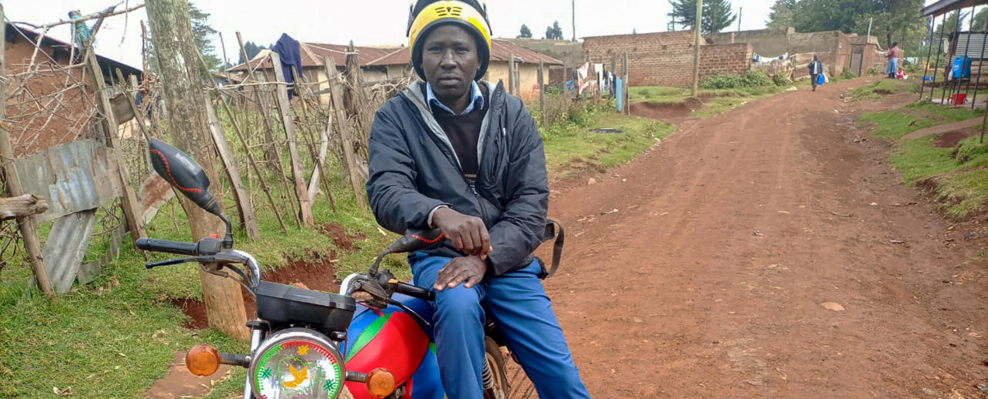 Emmanuel Kirwa, a boda boda soil advocate