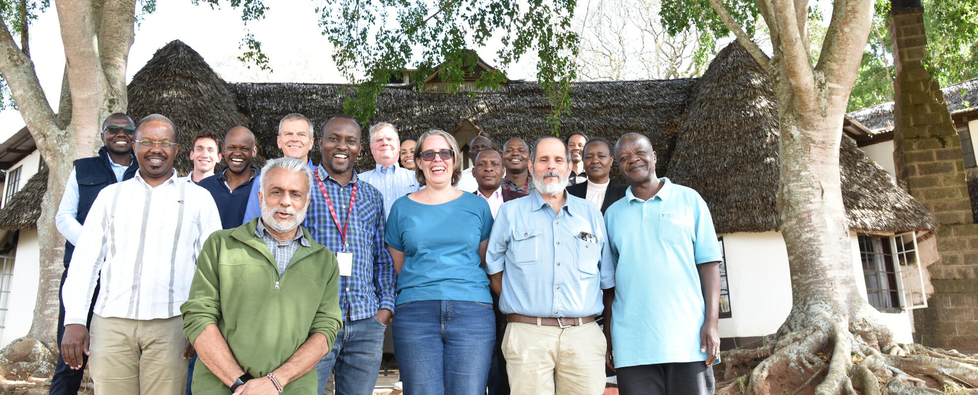 ILRI scientists at Kapiti, Kenya