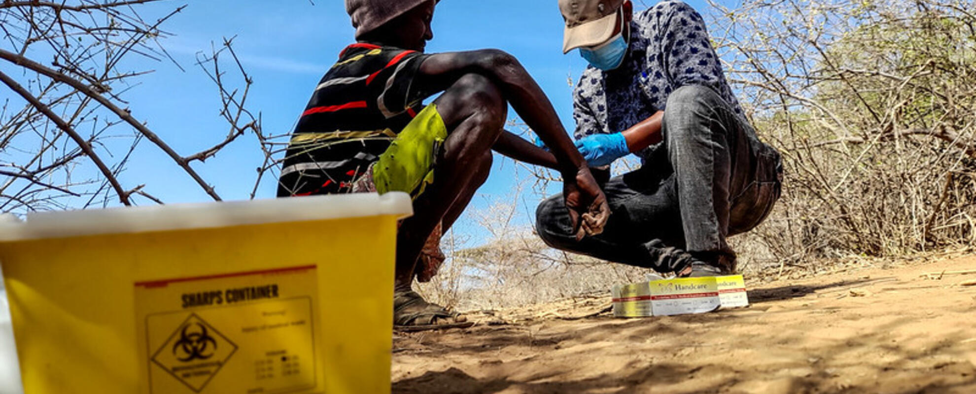 blood sample collection in Isiolo county, Kenya