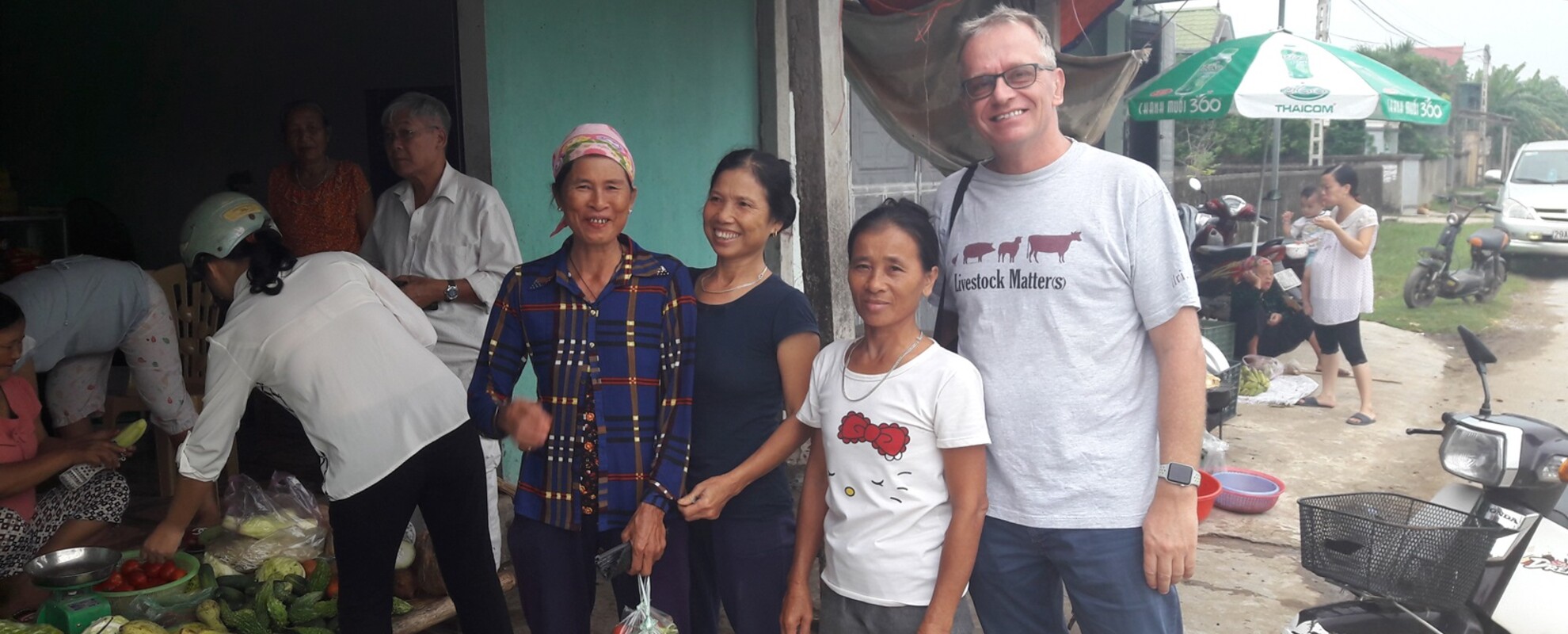 Fred Unger in the field