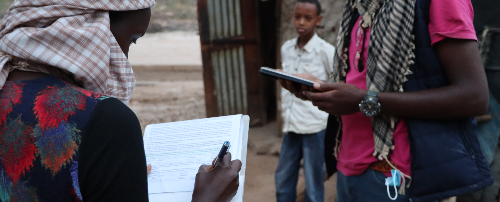 recording data in the field