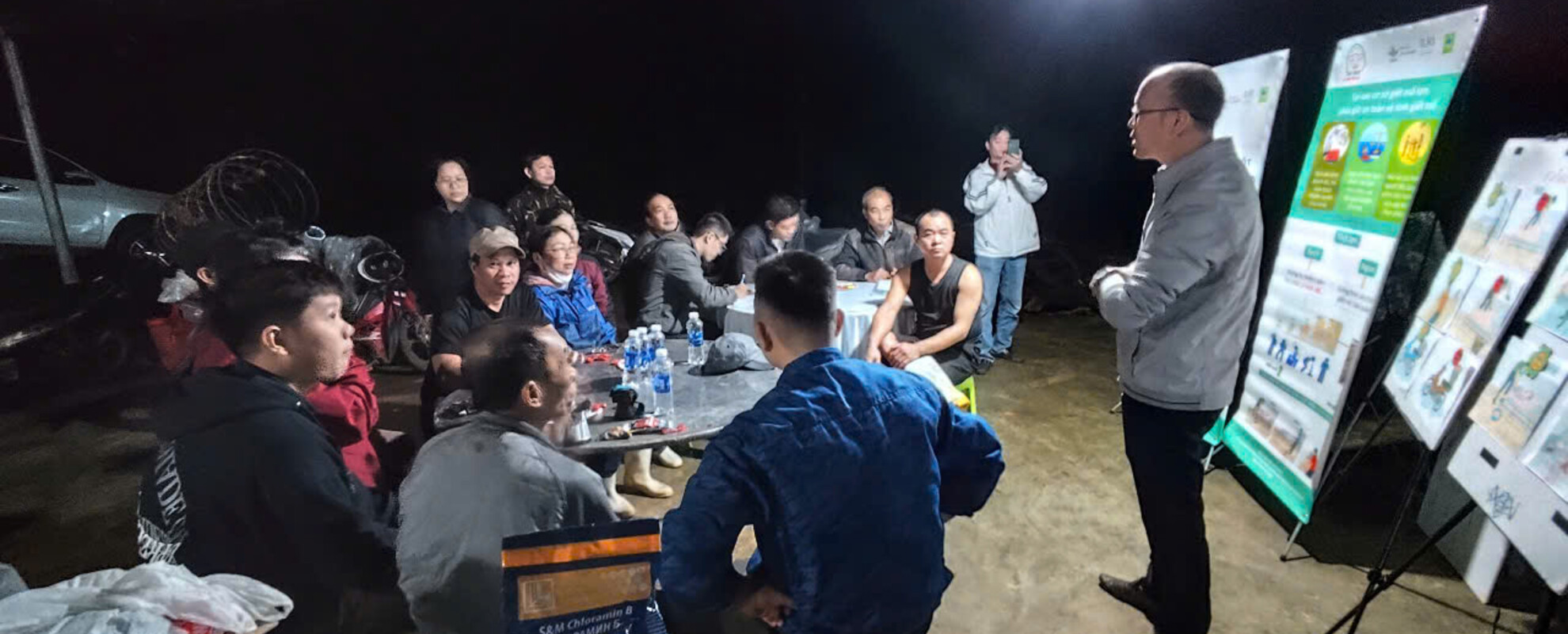 A training on good hygiene practices was conducted for slaughterhouse workers in Hue City in 2024.