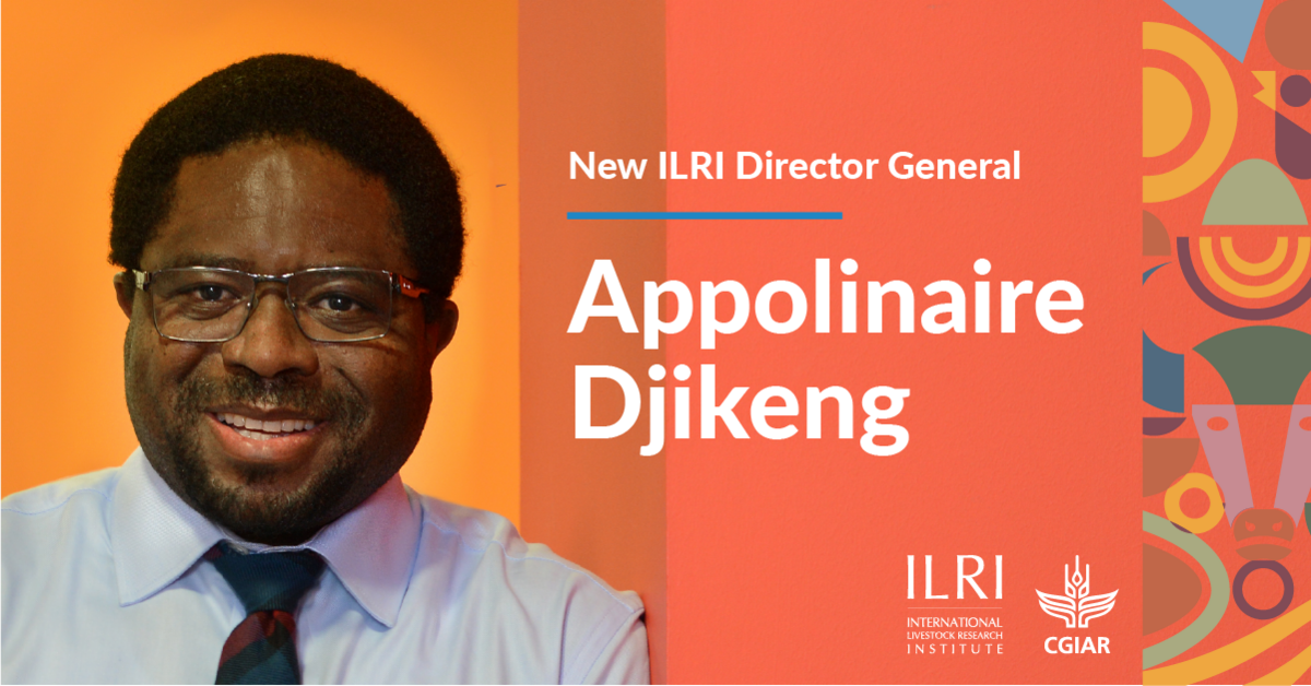 ILRI and CGIAR appoint Professor Appolinaire Djikeng as Director General of ILRI and CGIAR Senior Director of Livestock-Based Systems - Vimarsana News