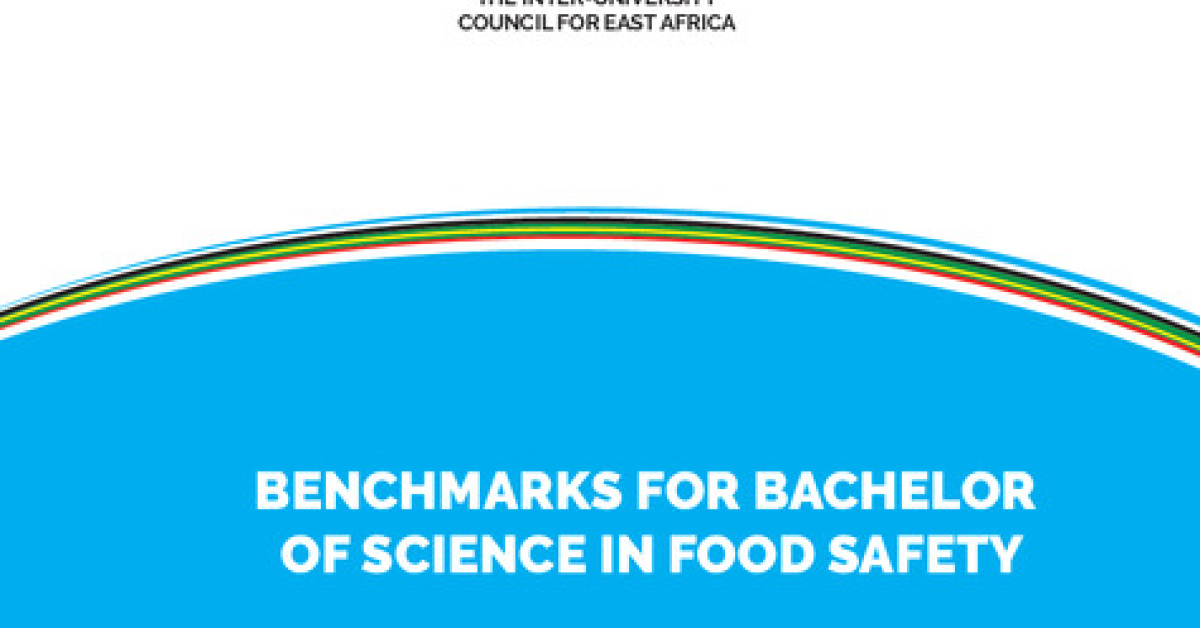 Benchmarks for Bachelor of Science in Food Safety