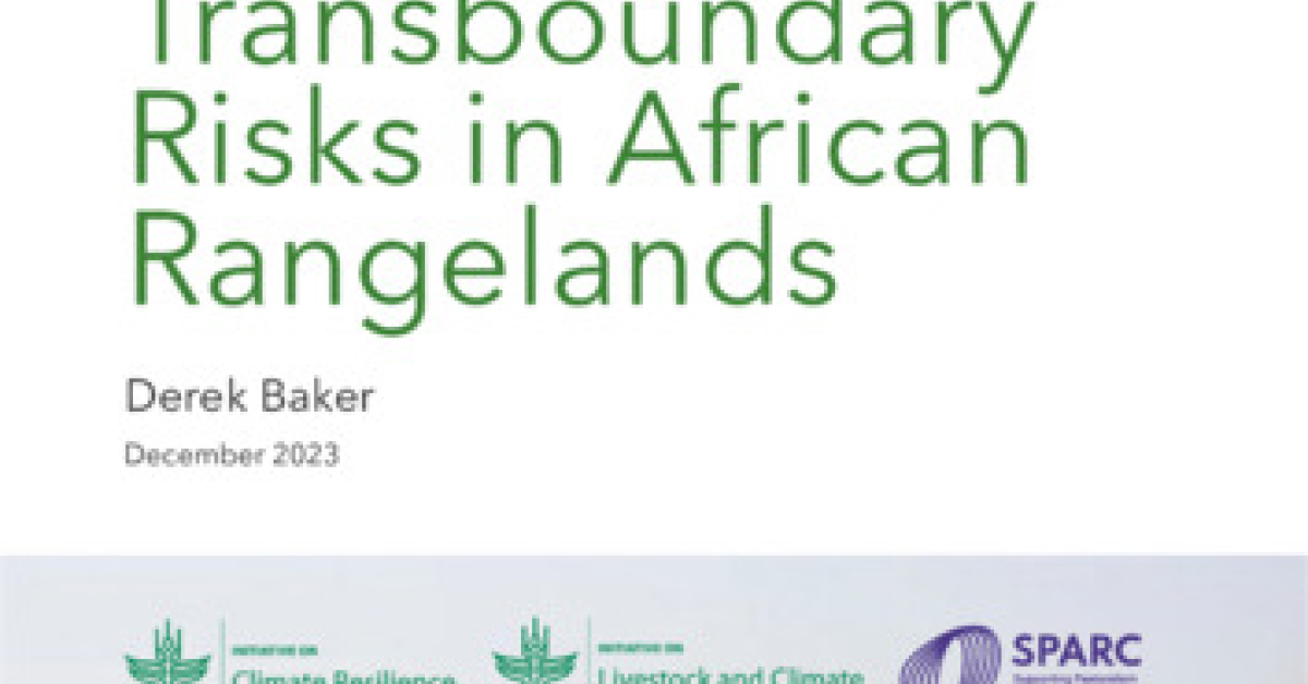 Climate change and transboundary risks in African rangelands