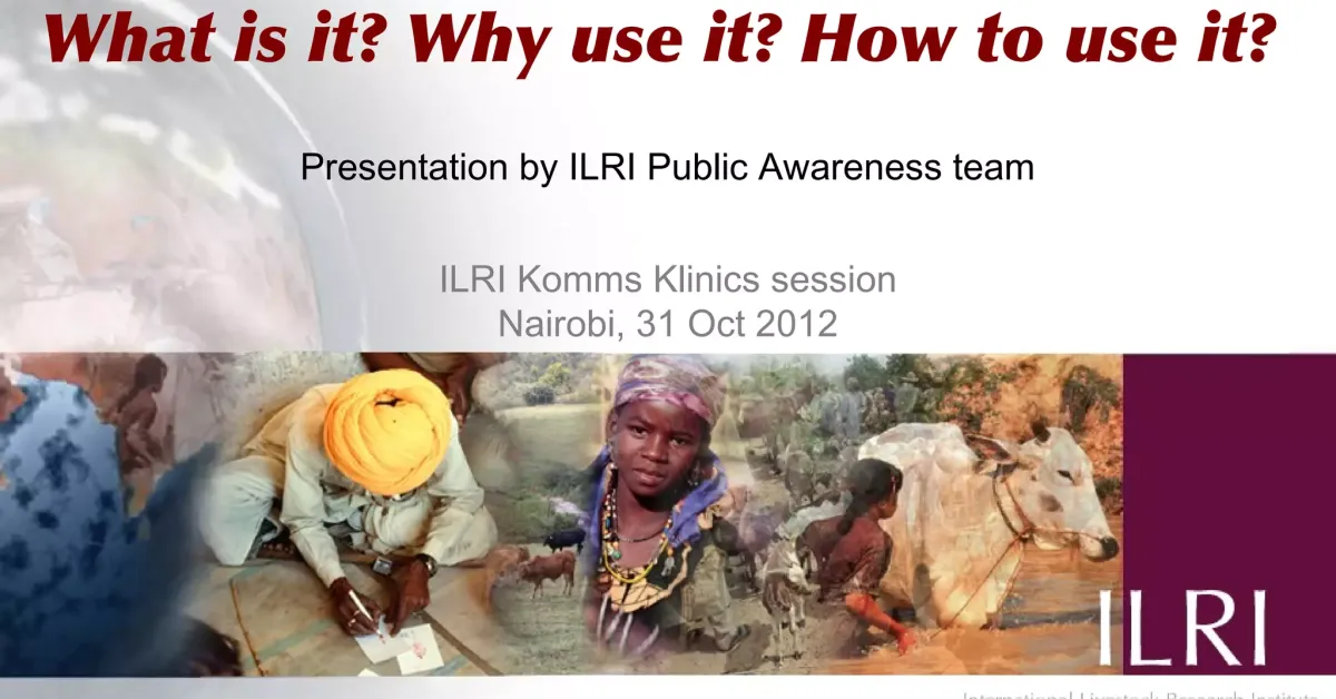 Multimedia in research: What is it? Why use it? How to use it?