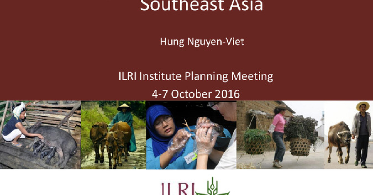 Update on ILRI in East and Southeast Asia