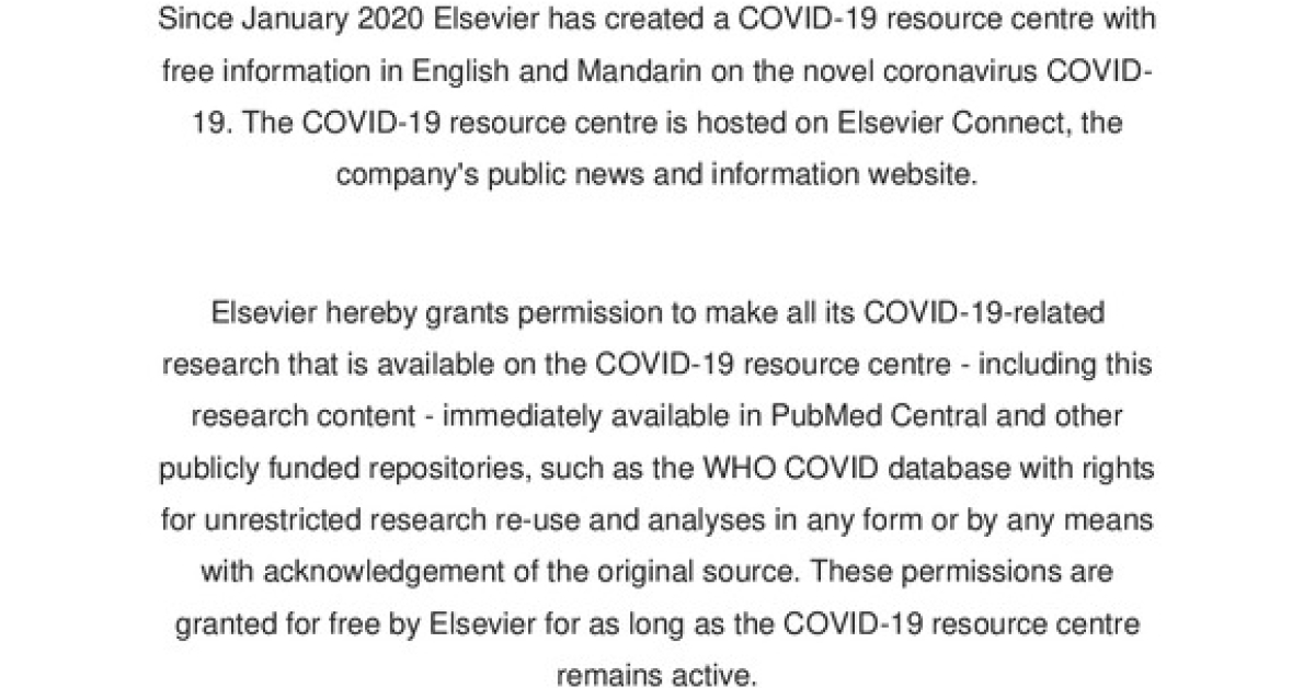 Editorial: Impacts of COVID-19 on agricultural and food systems ...